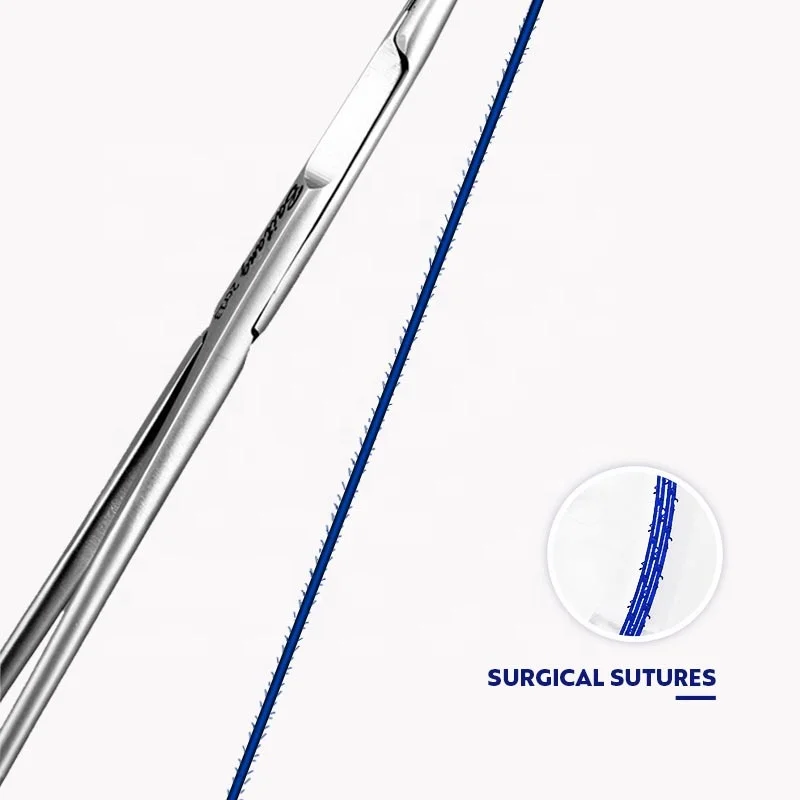 cheap absorbable medical consumables surgical polydioxanone suture thread