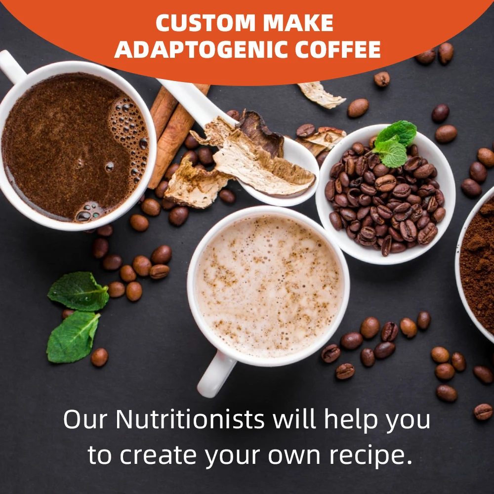 Qinshantang Wholesale Organic Himalayan 100g Shilajit Mushroom Coffee Bulletproof Powder