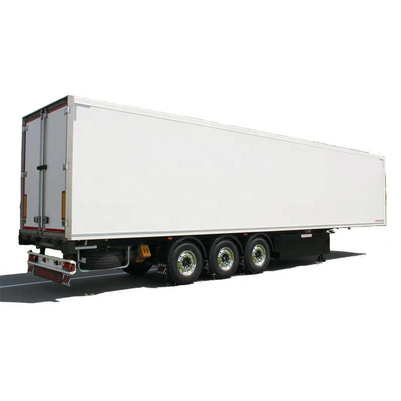 Van Box Semi Trailer New Manufacturing Cargo Transport Box Truck Trailer with 3 Axles