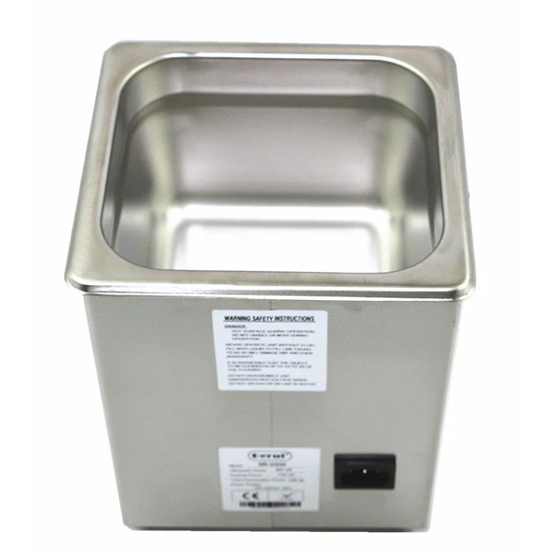 2L бытовой дегазовый очиститель из нержавеющей стали для стекла, часов и ювелирных изделий, бытовой ультразвуковой очиститель