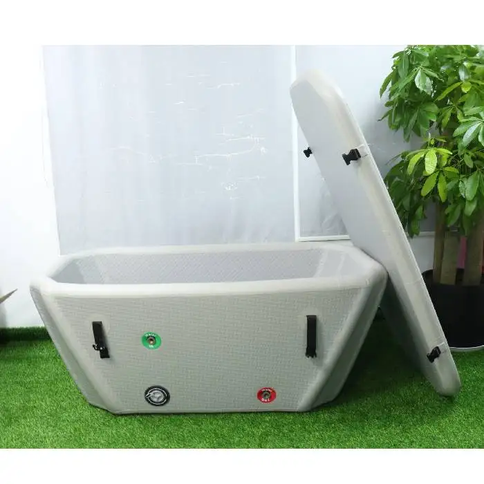 For Sports/Athlete/Fitness Recovery Portable DWF Cold Plunge Ice Bath Plunge Barrel