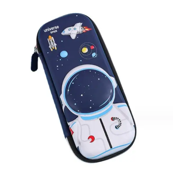 Promotional Custom Printing 3D Cute EVA Pencil Case For School Students