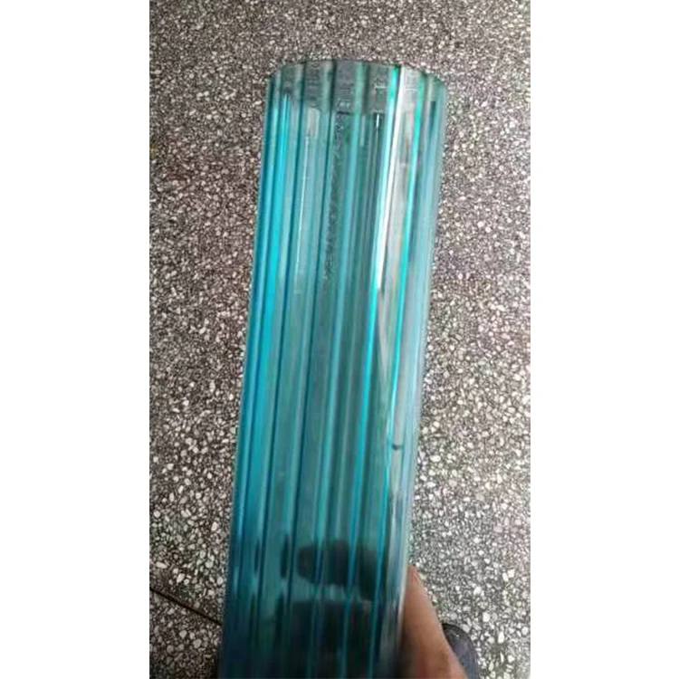 Factory Promotion Price Inside Ribbed Clear Diameter 40Mm Length 600 Mm Glass Tube Transparent