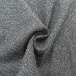One side leisure yarn dyed color tweed pure 100% wool fabric camel woven fleece textile for overcoat