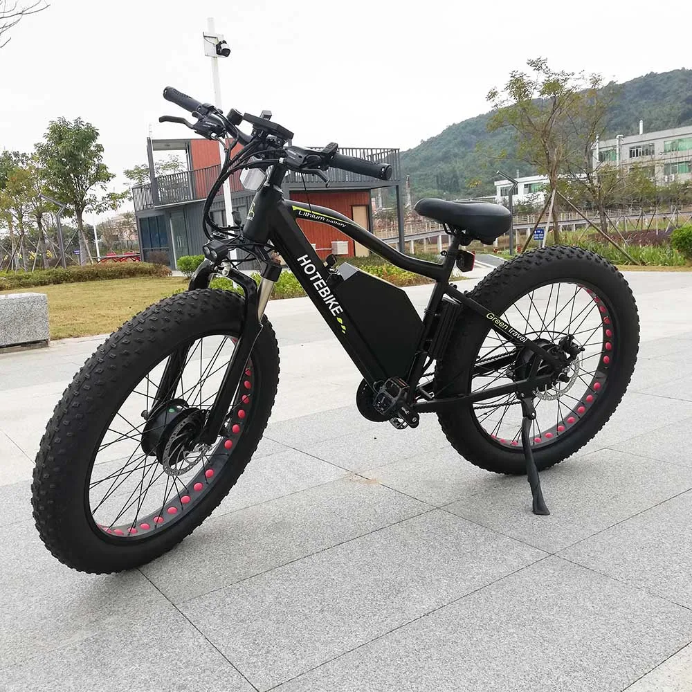 electric pocket bike A7AT26 48V 500W 750W dual moped electric bike 18Ah 20Ah battery fat bike 1000w