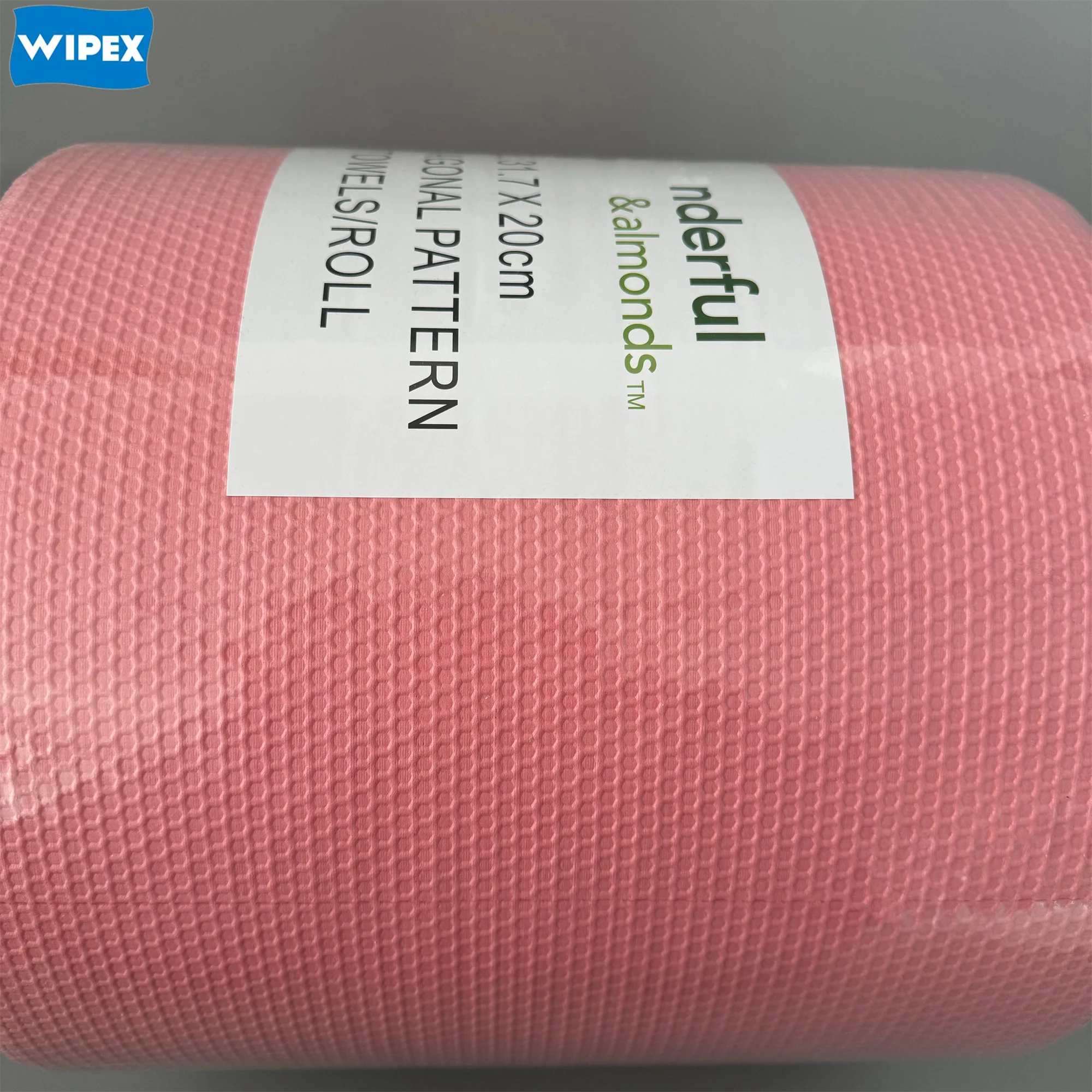 X50 X70 X80 Disposable Wiping Rags Industrial Spunlace Nonwoven Disposable Industrial Cleaning Cloth