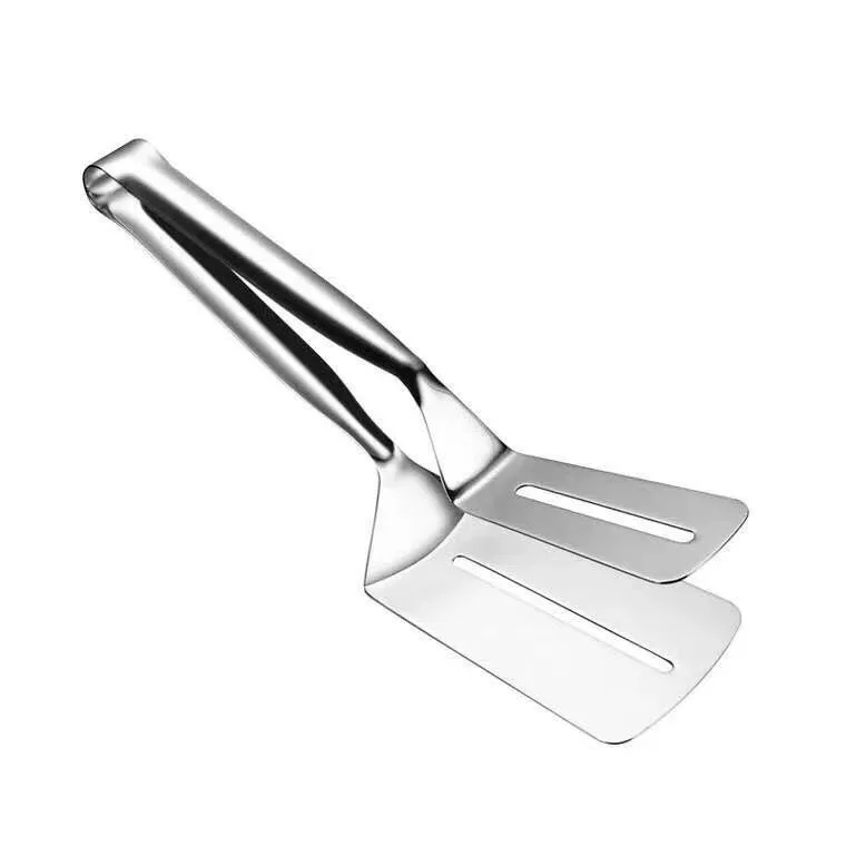 
BBQ tong flat top stainless steel barbeque tools bbq accessories set grill tool kamado tools set bbq grill accessories tongs 