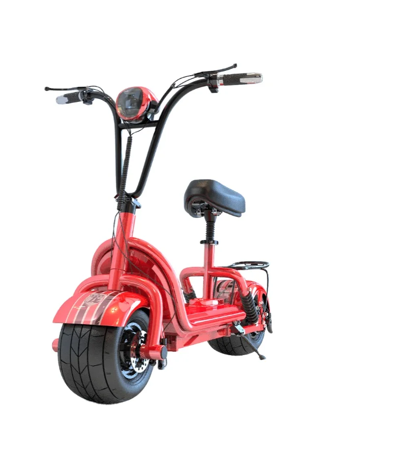 Lithium battery cheap electric moped with seat electric city bike