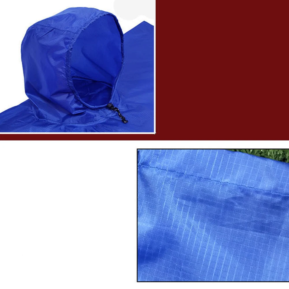 Practical Hooded Raincoat Lightweight Portable Long For Outdoor Raincoat Rain Jacket Multifunctional Outdoor Rain Clothes
