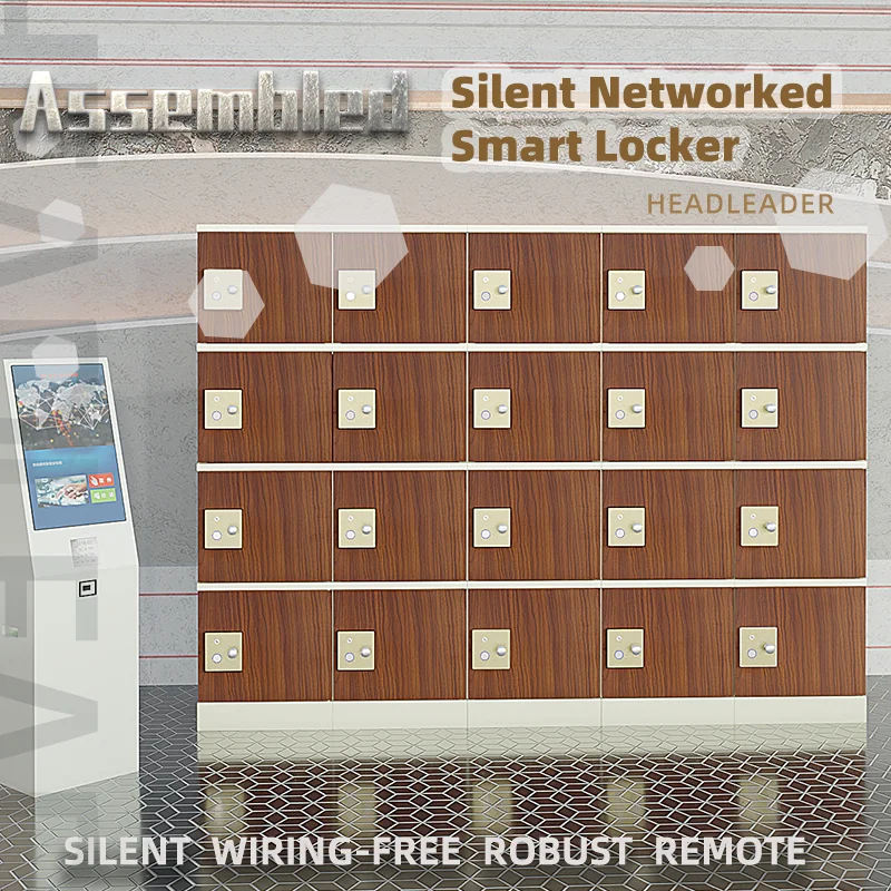 Customized Steel Locker Metal Recognition Electronic Cabinet Seaside Box Beach Container Intelligent Storage Self Serve Parcel