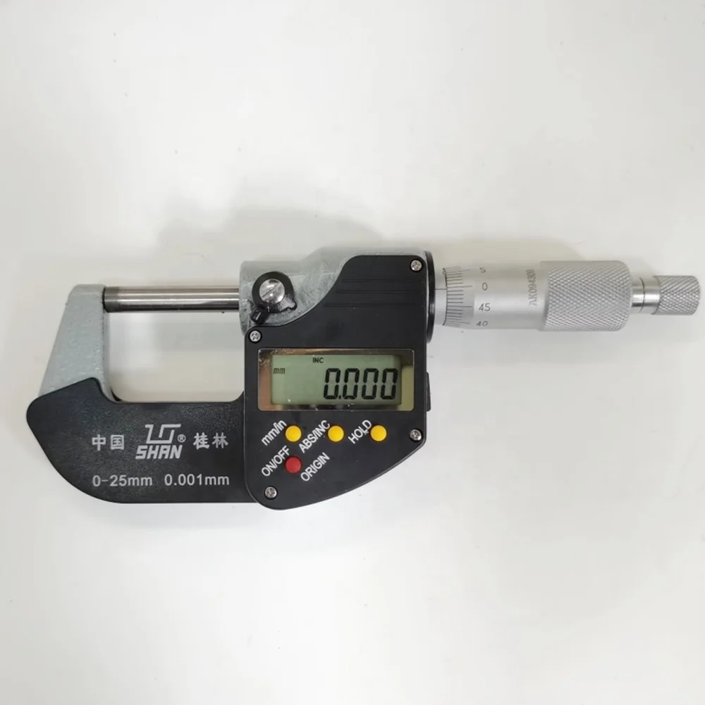 SHAN 0-25mm digital outside micrometer