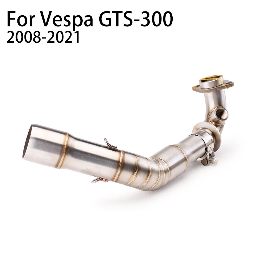 For Piaggio Vespa gts 250 gts 300 2007- 2017 2018 2019 2020 motorcycle modification slip on Header exhaust Stainless steel