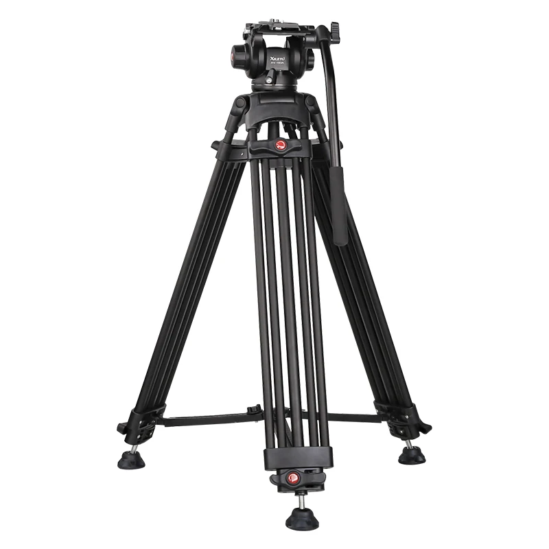 XILETU XV-193A professional accessories a widened and thickened foot aluminium alloy professional video tripod for camera