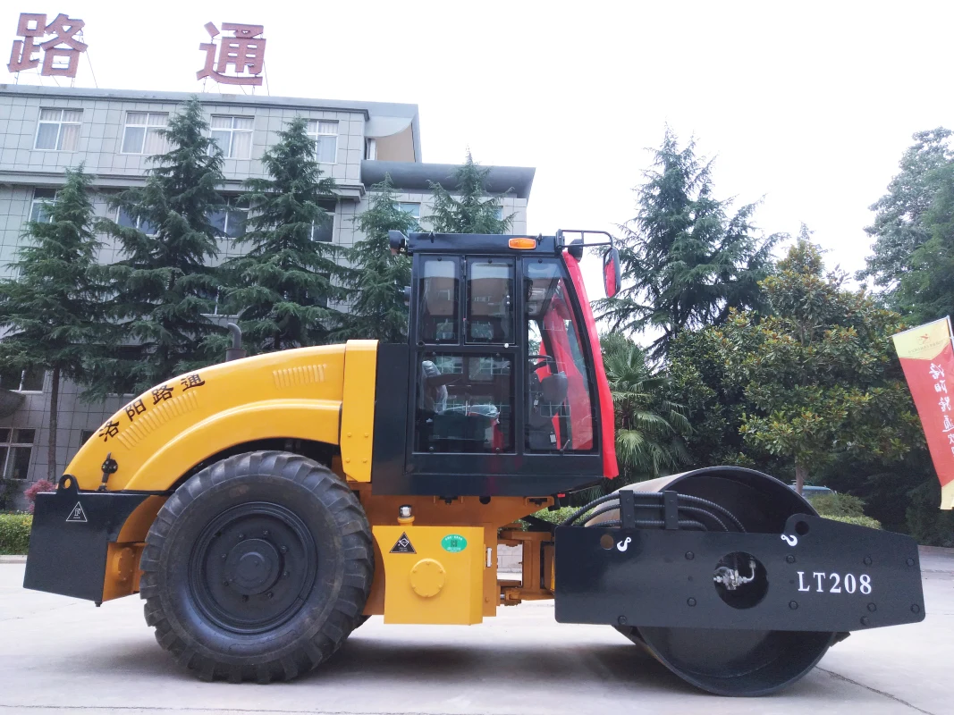 China New 8 ton Single Drum Vibrator Road Roller LTS208H With Spare Parts