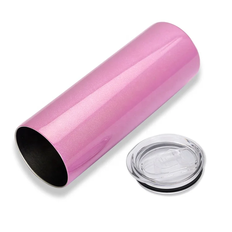 Double Wall Coffee Mug Insulated Tumblers White Sublimation Blanks Stainless Steel USA 20 Oz Straight Luxury Space Business Beer