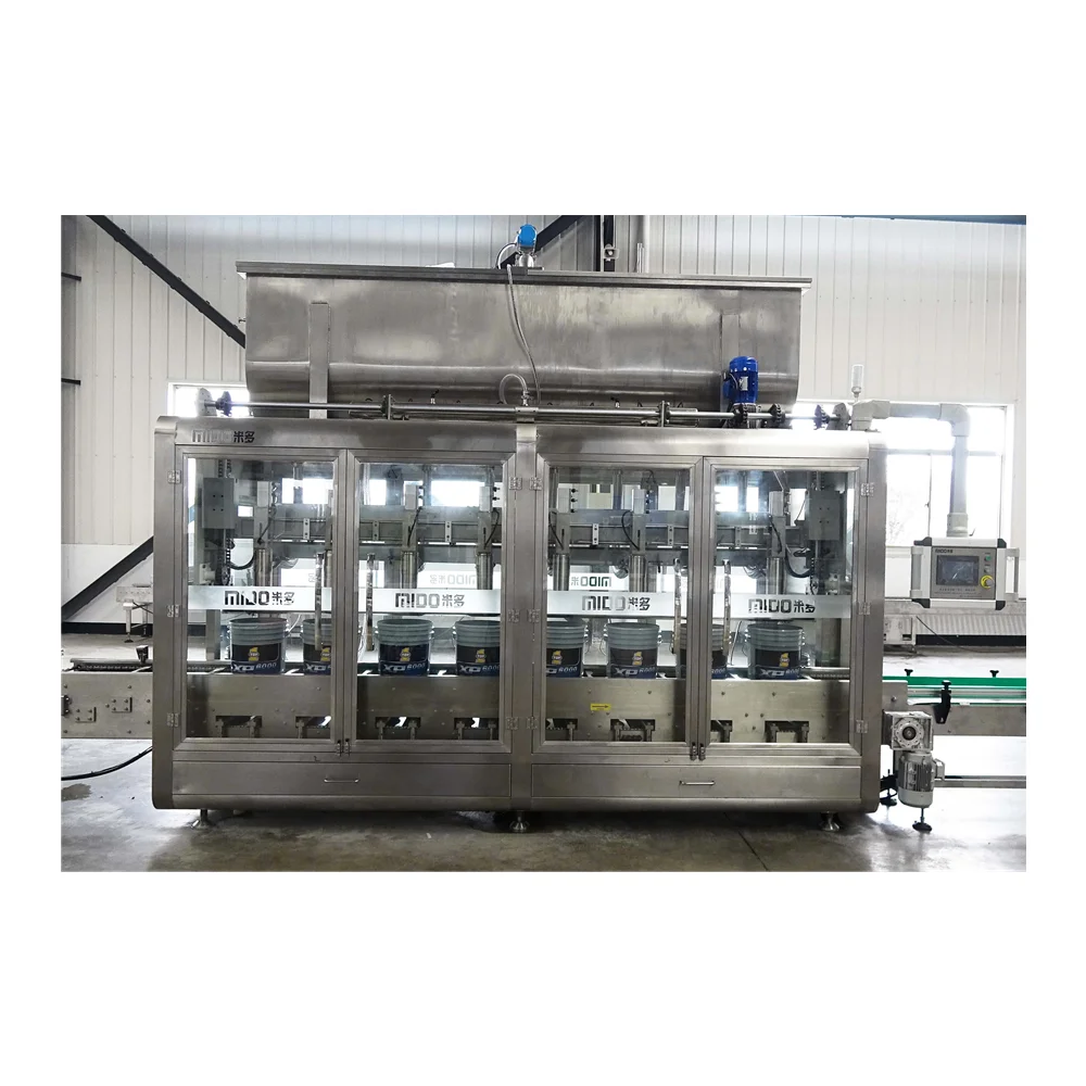 
Stale capacity high speed GC4000-12 Automatic Liquid lubricant oil Weighing Filling Machine 