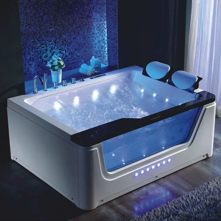 Indoor Washing Machine Acrylic Massage White Modern Sexy Japanese Massage Tub Skt 338b Spa Massage Bathtub Corner Bathtub 1.8m