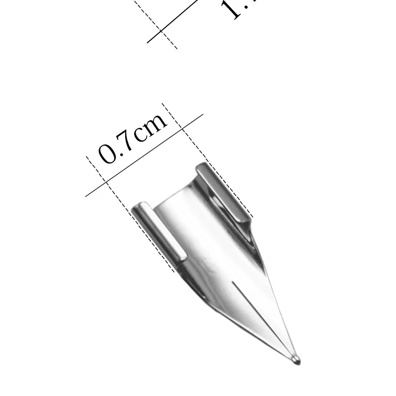 EF/F aircraft dark tip artist curved tip Big bright student Chinese fountain pen nibs wholesale