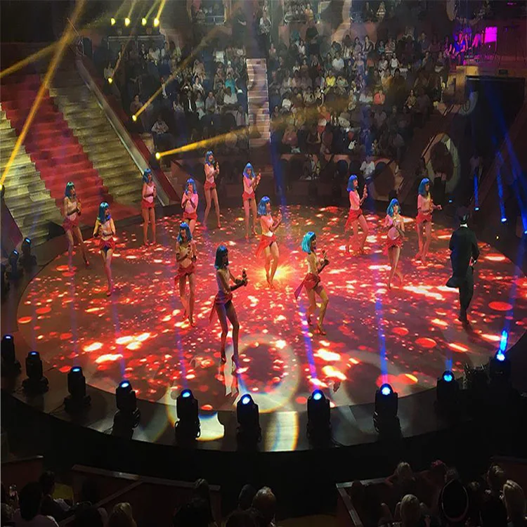 Shenzhen Super HD Advertising led interactive dance floor