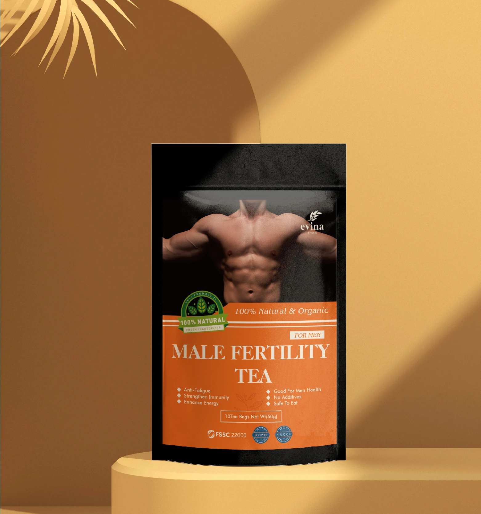 Private Label Man And Woman Love Tea Energy Vitality Maca Herbs Fertility Tea For male sexual vitality tea