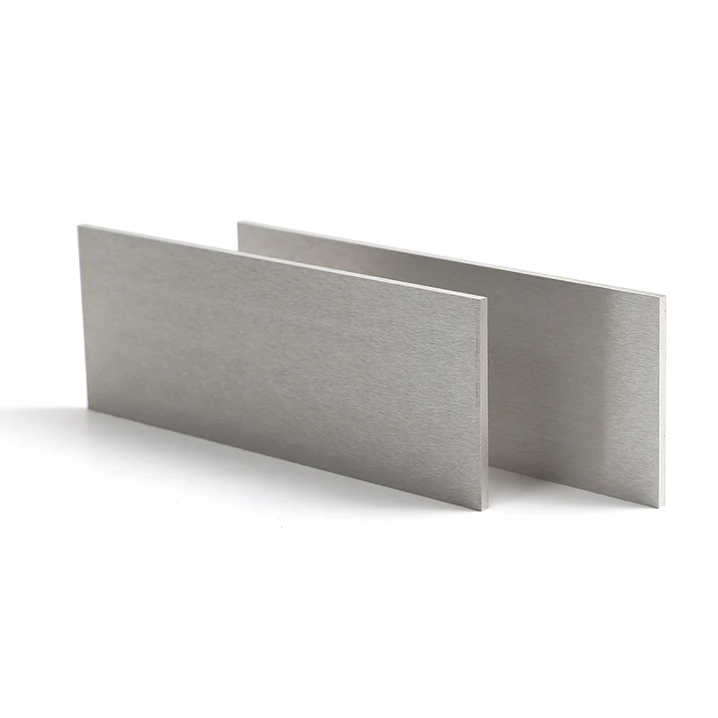 tungsten Plate Customizable 2mm Thick Hard Alloy Square Sheet Wear-resistant Flake sliver plate