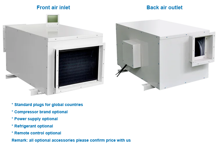 130 L/D new ceiling dehumidifier removal machine