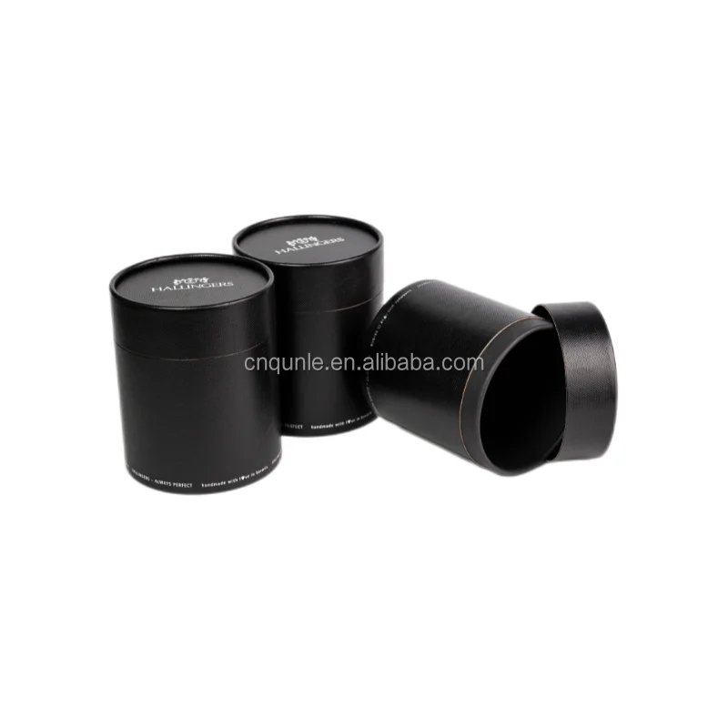 biodegradable cardboard tube package box for candle luxury candle jars and packaging