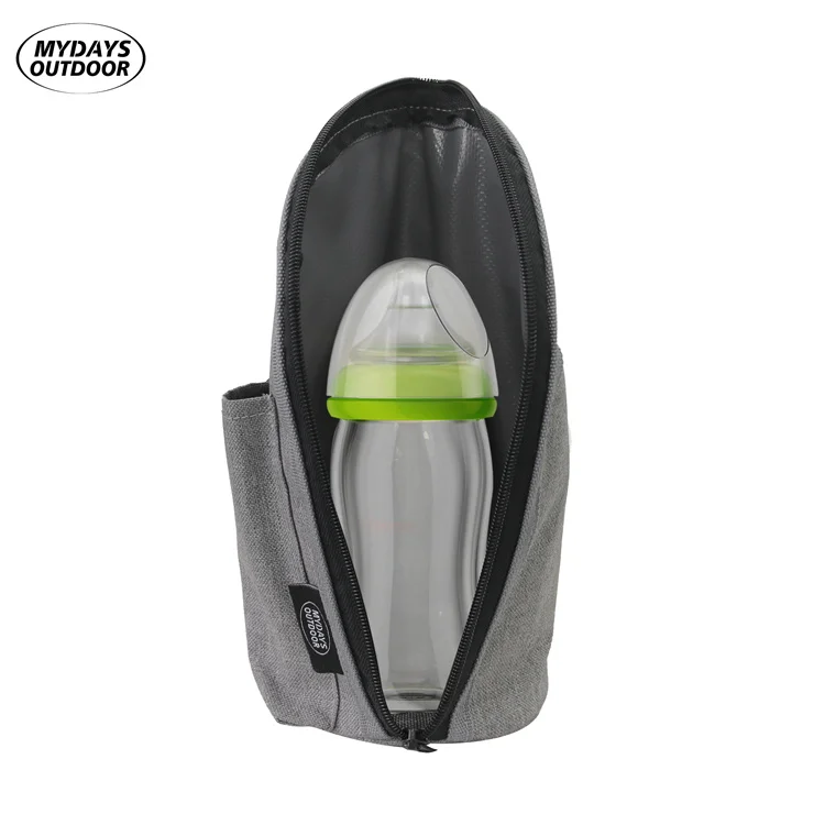Mydays Tech Outdoor USB Portable Bottle Heating Bag Beverage and Baby Bottle Warmer Bag for Car Travel Shopping