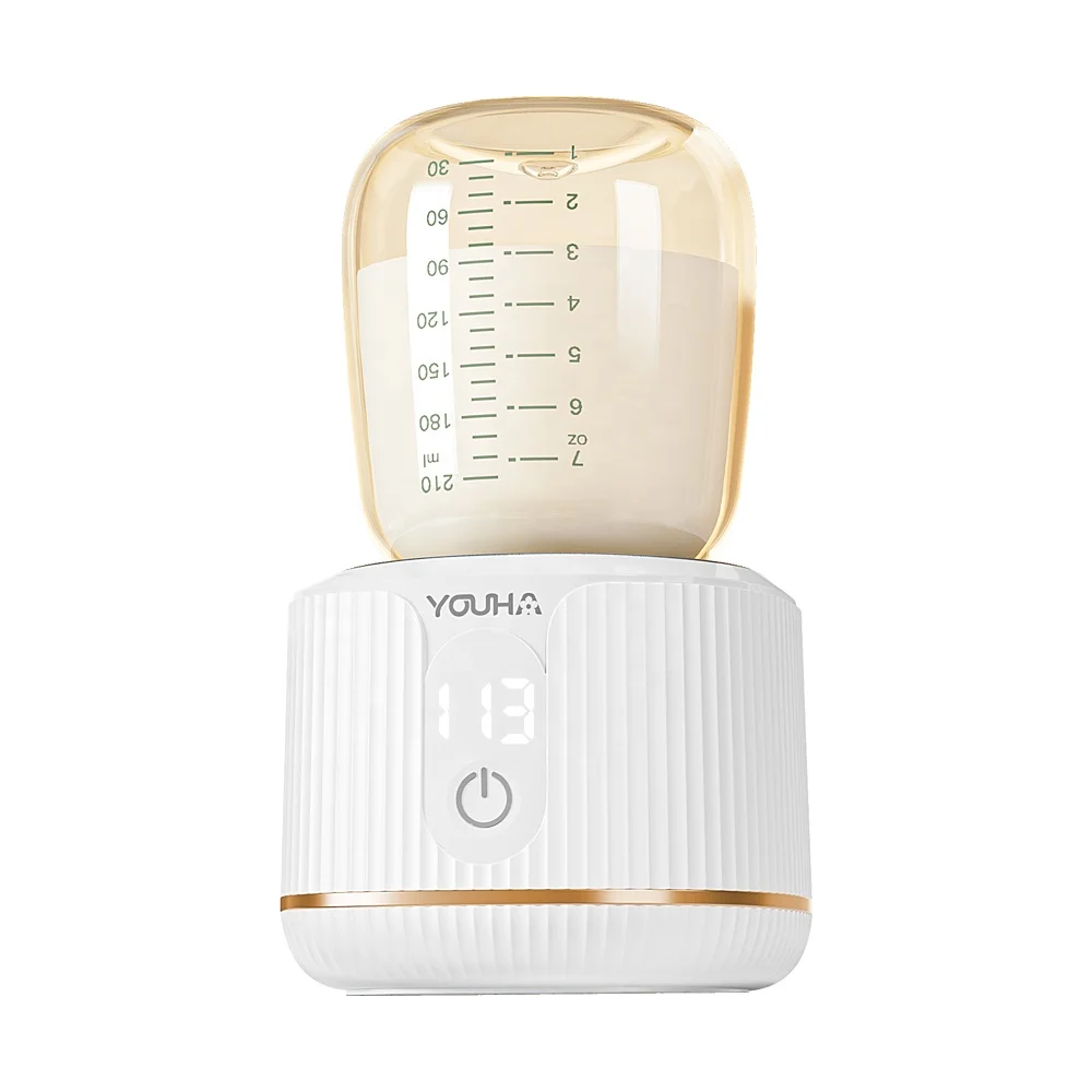 Portable Outdoor Travel Electric Smart Wireless Hot Water Baby Food Fast Feeding Bottle Warmer For Milk Heater