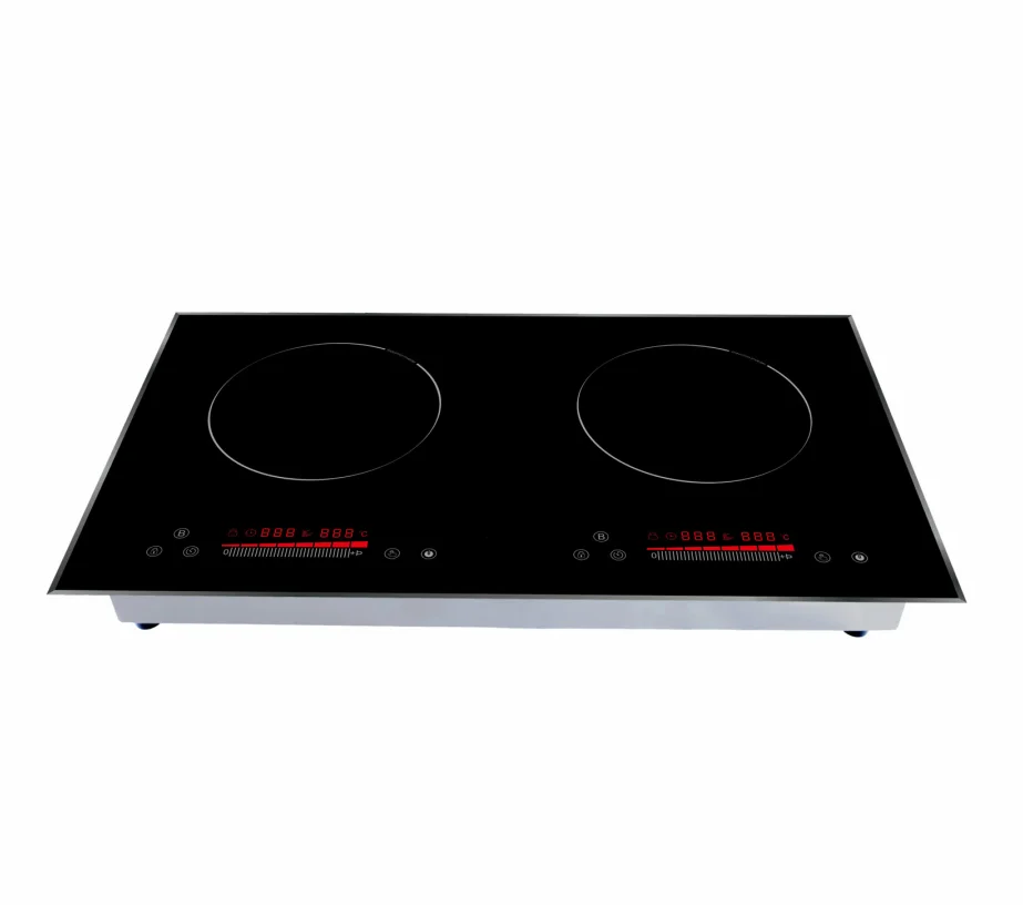 Make in China with CE standard two  burners electric  Induction cooker  ceramic  hob