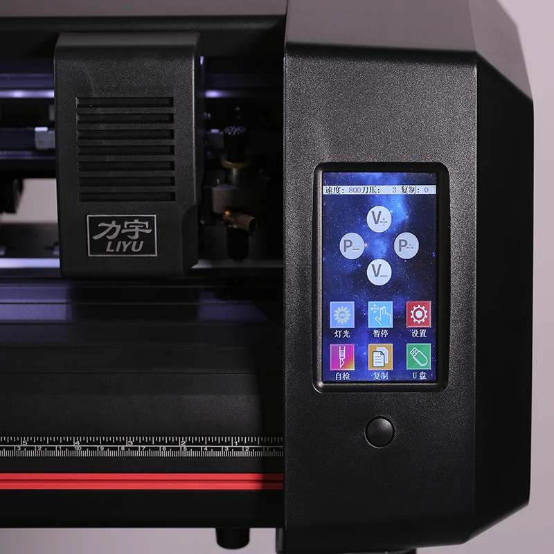 LIYU Cameo 4 Silhouette Mini Vinyl Cutting Plotter Machine DF1261AW2 24/48 Inches Stepper Motor for Vinyl Sticker Cutting