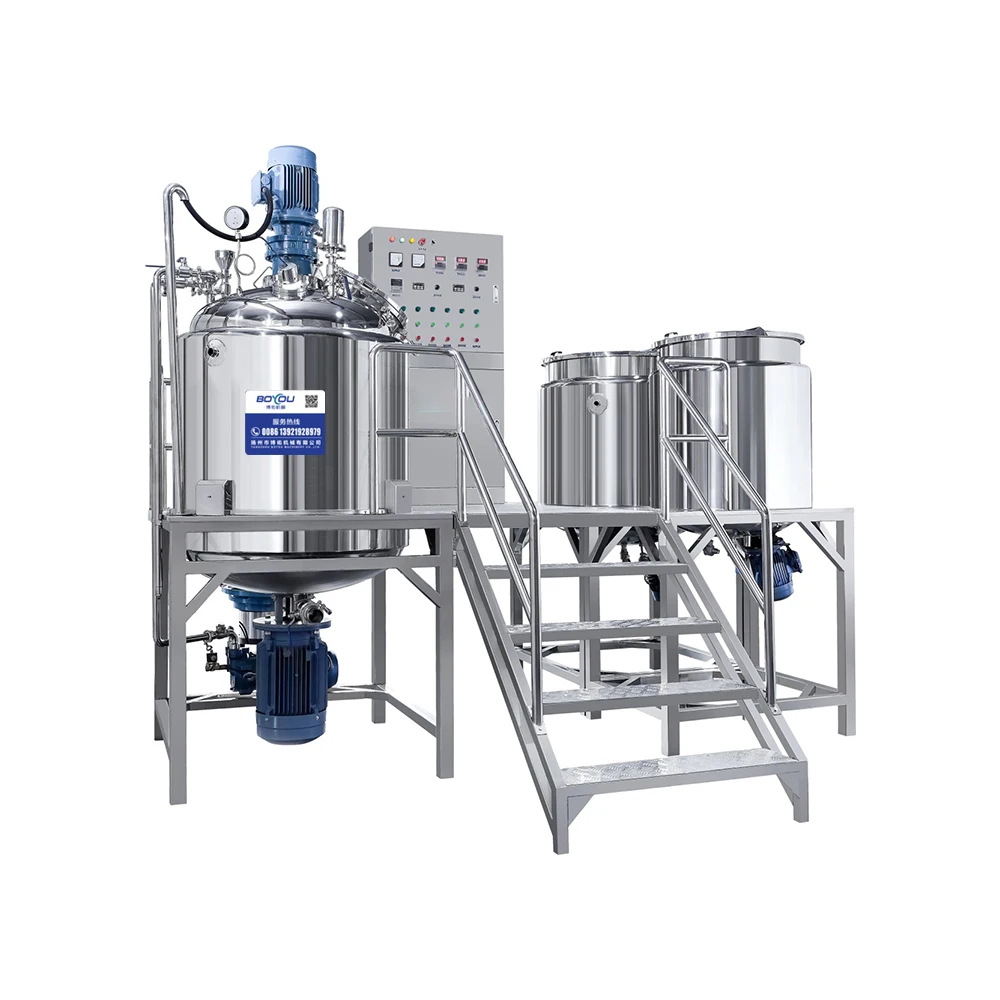 Lab Size Cream Making Homogenizer Cosmetic Cream Machine Laboratory Emulsifying Mixer