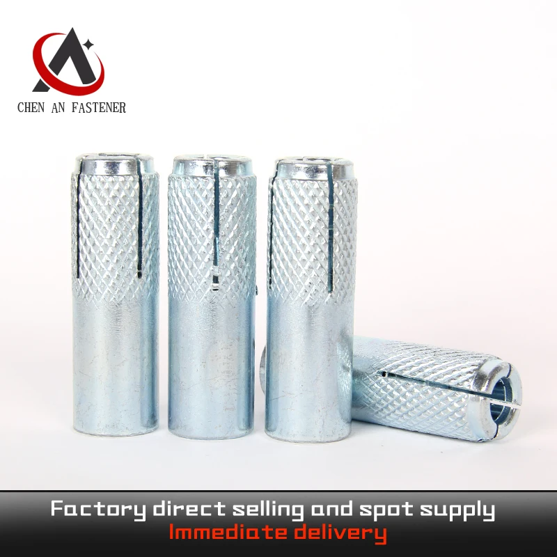 Convenient Fast Easy Explosion Nut Expansion Bolt Carbon Steel Wedge Anchor Iron and Steel Material Inch System Measurement
