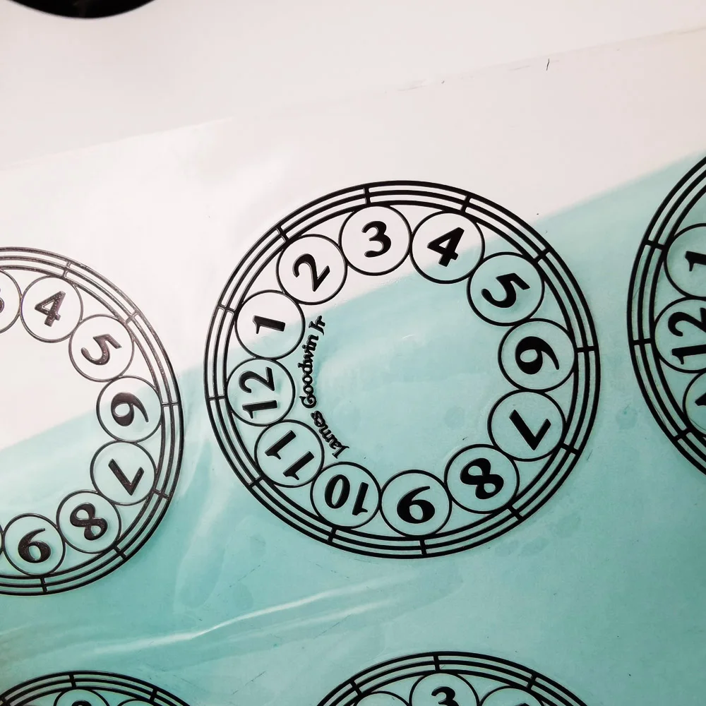 Customize Luxury Gold Adhesive Label Transfer Metal Sticker for Watch Dials 3D Logo Decals Waterproof Emboss Gold Sticker