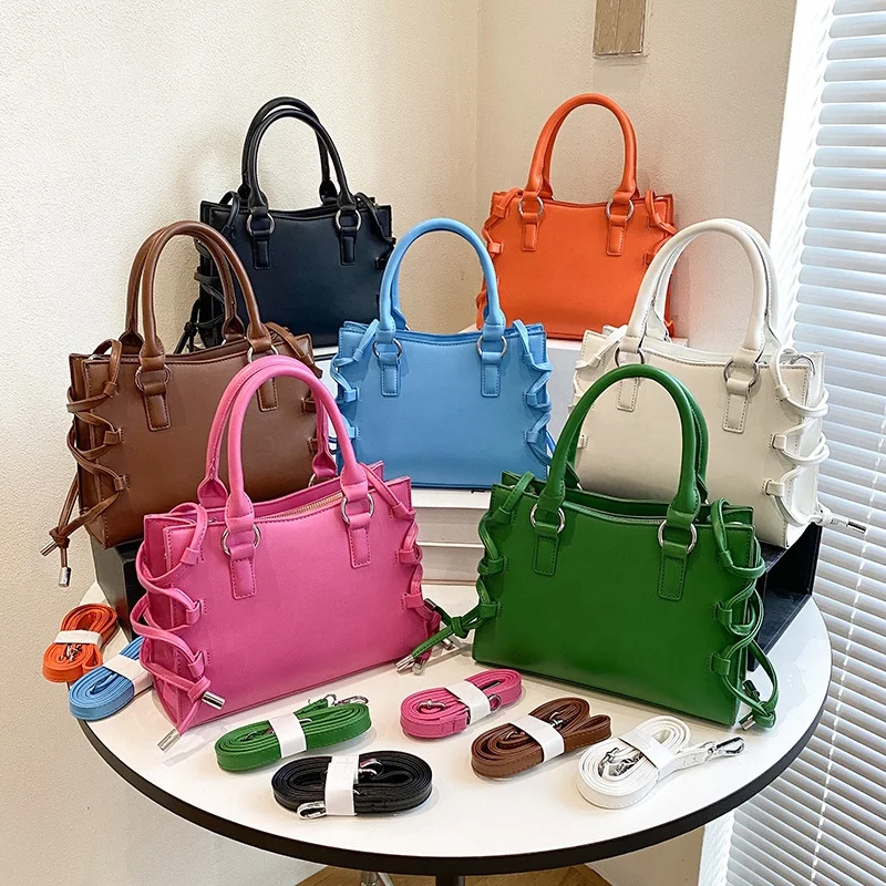 Wholesale 2023 New Summer Solid PU Ladies Handbag Accessories Cross Bags for Girl Small Jelly Women Mixed Designs Handbags
