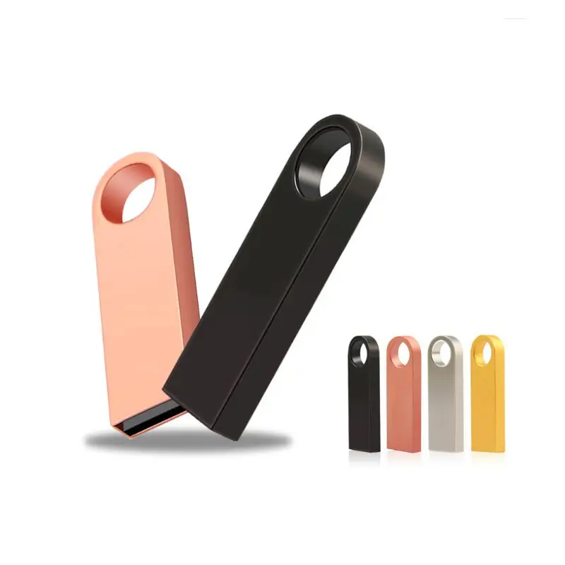 Real Mini Metal Tiny USB Flash Drive USB 2.0 4GB 8GB 16GB 32GB Pen Drive Memory Flash Metal Memory Disk Custom Usb Flash Drive