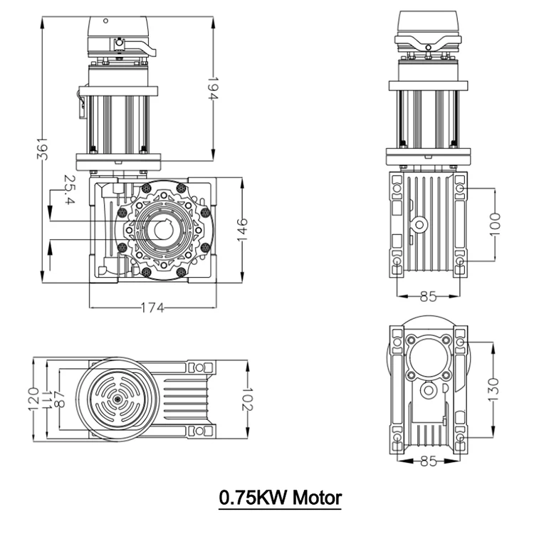 High Speed Door Zipper Pvc Accessories Or Zipper High Speed Door Accessories High Speed Roll-Up Door Motor/Operator