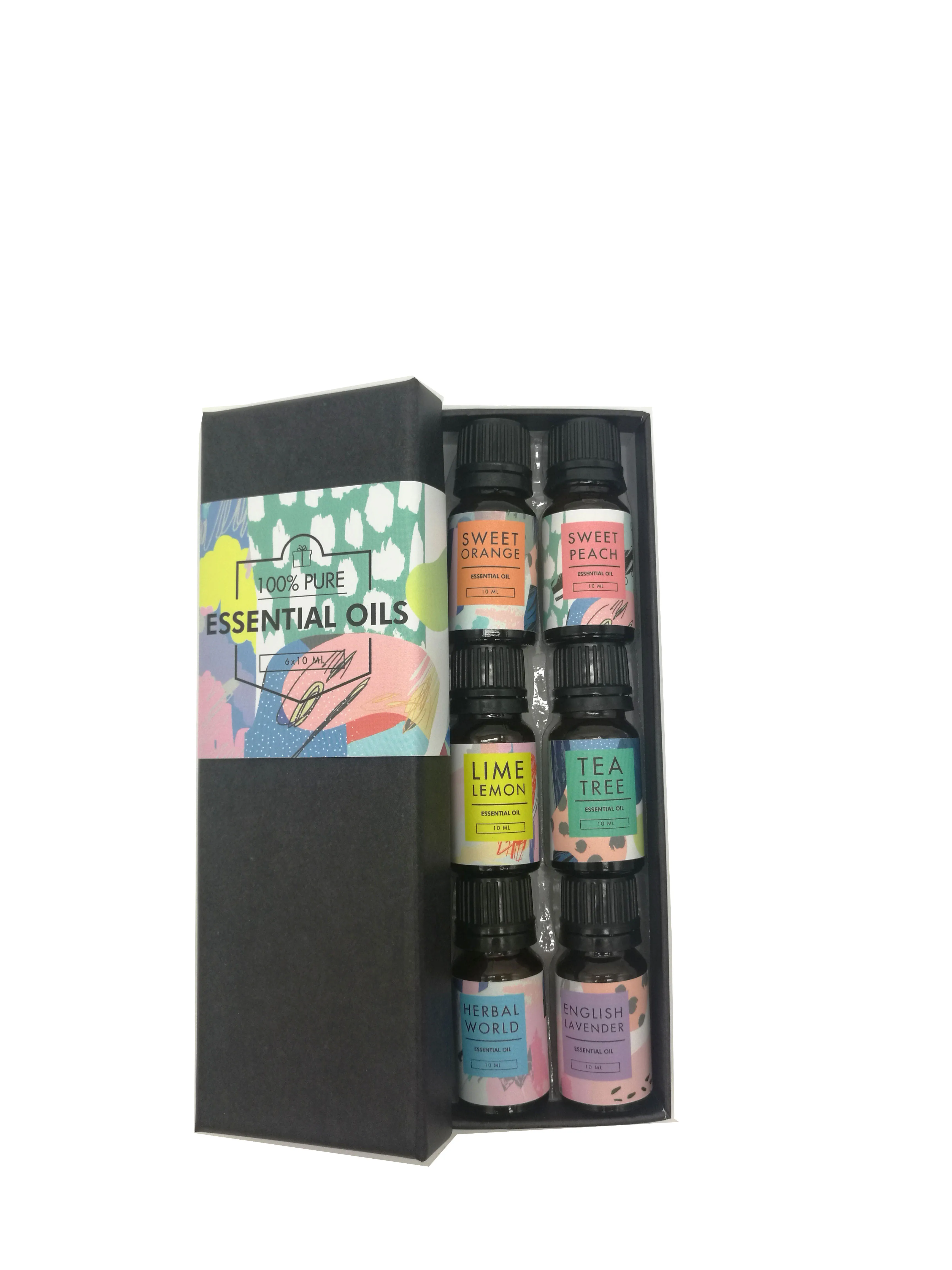 sweet peach Aromatheropy 15ml essential oil Lavender natural essential oil set Lemon body massage skin care oil for spa works