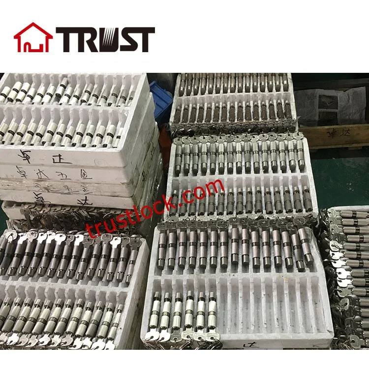 
TRUST A70-SN-B01 Euro Profile lock cylinder Single open 70mm Brass cylinder lock for safe 