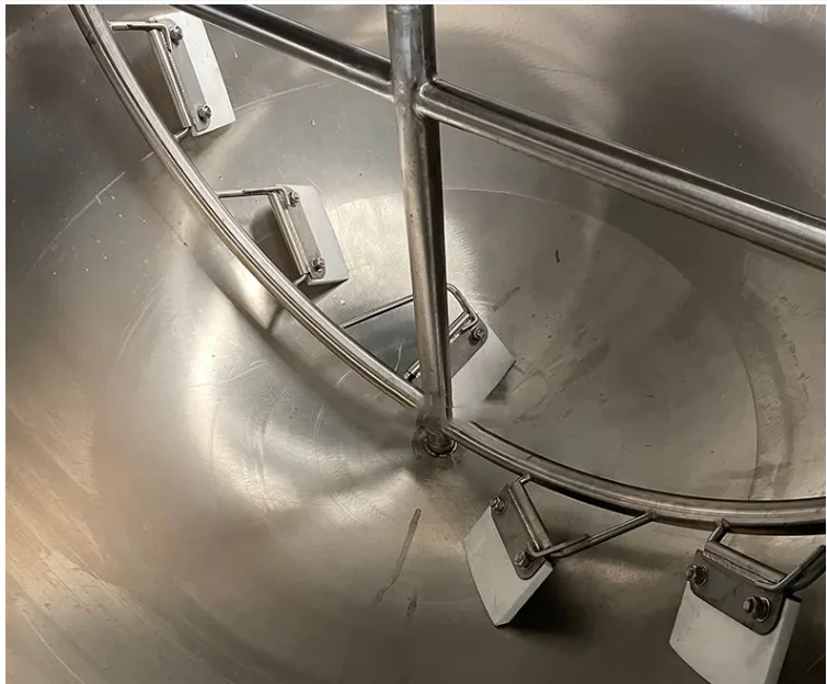 100L -1000L caramel cook jacketed cooking  mixer kettle cooking machine with mixer