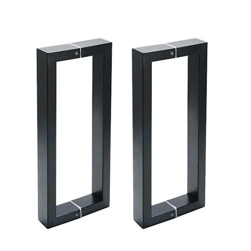 Factory wholesale custom stainless steel door handle shower room bathroom glass door handle