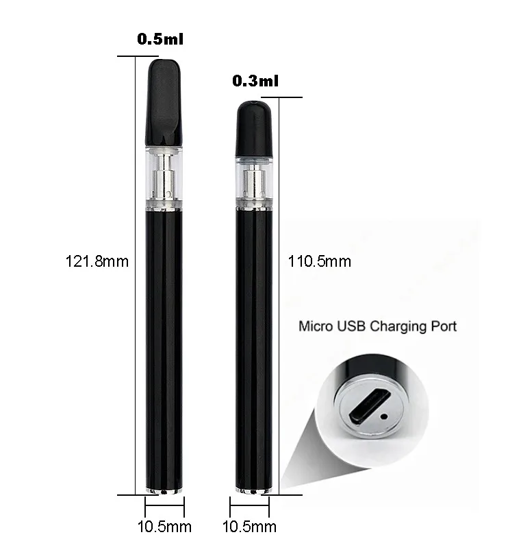
High Quality Empty Cbd Vape Pen Leakproof Ceramic Core Disposable Cbd Pen For Thick Oil 