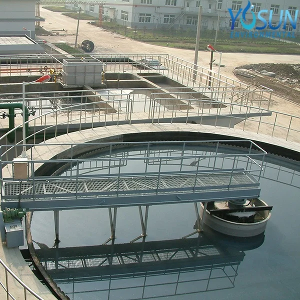 secondary treatment wastewater plant sludge scraper used for solid settling