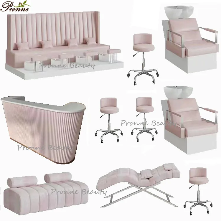 elegant design royal style gray luxury human touch pedicure chair massage package wholesale