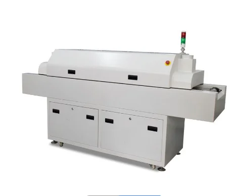factory price  eco mini 4 zones reflow oven 2m length oven