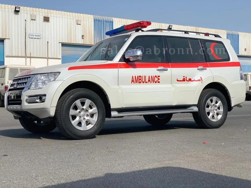 
New Condition Hospital Emergency Ambulance Car High Roof Pajero Ambulance Car 