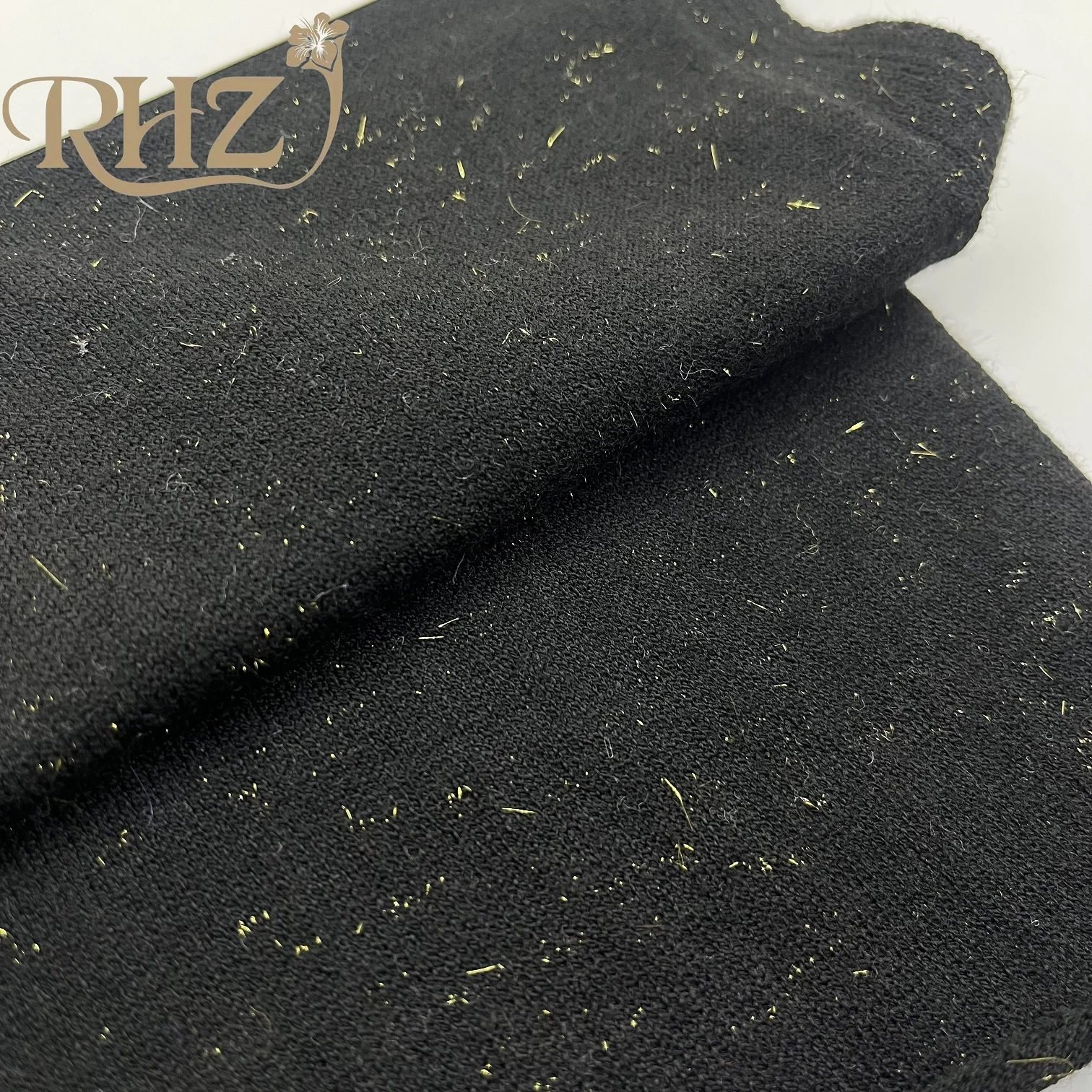 RHZ 48nm/2 viscose PBT nylon polyester shiny metallic core spun yarn for knitting
