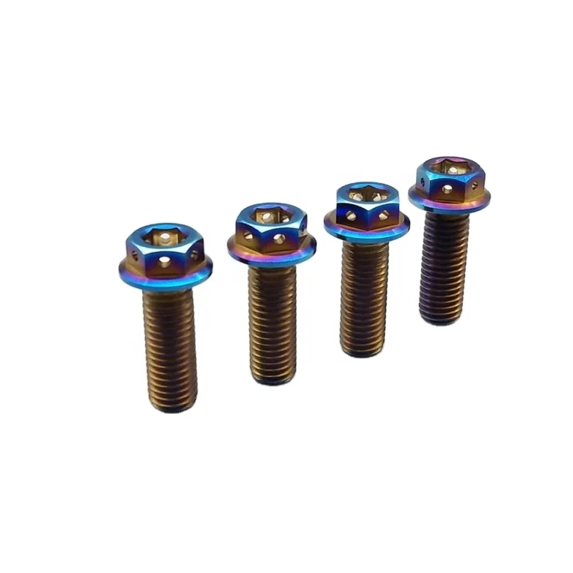  Винт из нитрида титана различные цвета винты шпиндель хвостовика мотоцикла