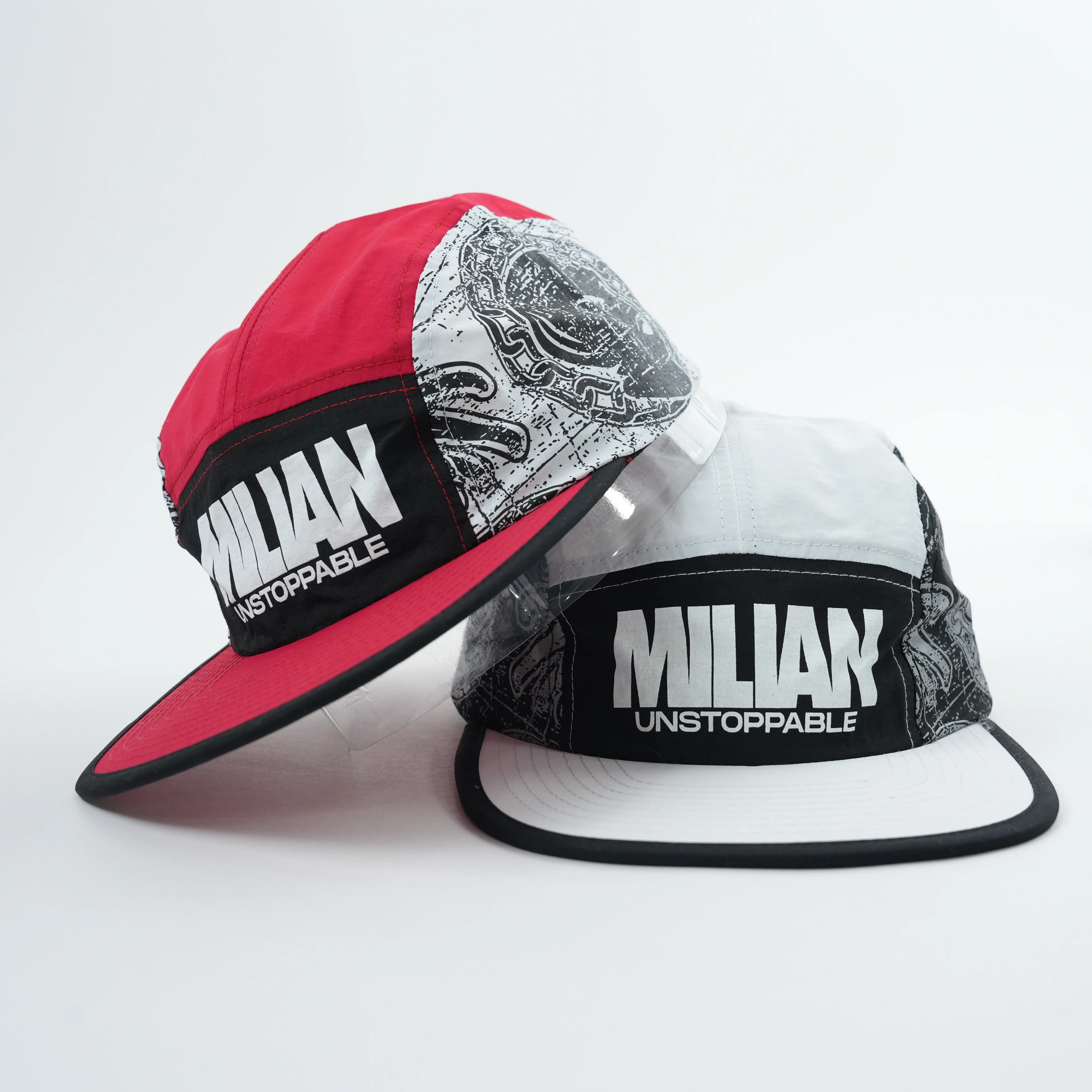 5 Panel Camp Cap, Printing Logo Running Camper Hat, Lightweight Nylon Summer Camping Cap