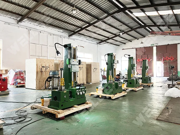 WELLDE High Quality Boring Machine Vertical Brake Drum Cutting Lathe Machine T8362